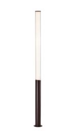 Gant 205cm Bollard, 43W LED, 3000K, 5180lm, IP65, Rust Brown, 3yrs Warranty