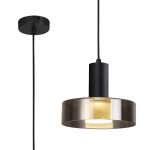 Gin Pendant, 1 Light GU10, Black