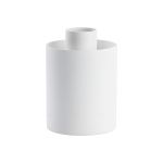 Odeyscene Table Lamp Without Shade, 1 x E27, Satin White/Clear PVC Cable