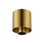 Odeyscene 10cm Ceiling Light (FRAME ONLY), 1 x E27, Aged Brass