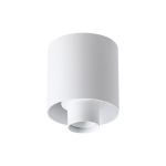 Odeyscene 10cm Ceiling Light (FRAME ONLY), 1 x E27, Satin White