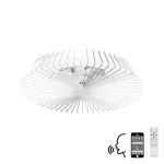 Himalaya 63cm 70W LED Dimmable Light With Built-In 35W Fan With Single Speed Reverse, Remote, APP & Alexa/Google Voice Control, 7700lm, White
