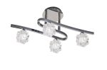 Ice Square Ceiling 4 Light G9 ECO, Polished Chrome