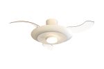 Kyoto 52cm 20W LED Dimmable Ceiling Light With Built-In 30W DC Fan, 3000-5000K Remote Control, 3600lm, White, 5yrs Warranty