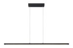 Lineal 1.2m Linear Pendant With Mesh Pattern Diffuser, 38W LED, 3000K, 5150lm, Sand Black, 3yrs Warranty
