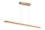 Lineal 1.5m Linear Bi-directional Pendant, 54W LED, 3000K, 6400lm, Painted Gold, 3yrs Warranty