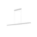 Lineal 1.2m Linear Rise & Fall Pendant Gesture Dimmable, 24W LED, 3000K, 2970lm, Sand White, 3yrs Warranty