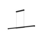 Lineal 1.2m Linear Rise & Fall Pendant Gesture Dimmable, 24W LED, 3000K, 2970lm, Sand Black, 3yrs Warranty
