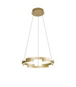 Vetrina 40cm Pendant, 22W LED, 3500K,1000lm, 3 Step Dimming, Sand Gold, 3yrs Warranty