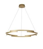 Vetrina 80cm Pendant, 44W LED, 3500K,1900lm, 3 Step Dimming, Sand Gold, 3yrs Warranty