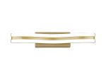Bahia 40cm Linear Wall Lamp, 1 x 16W LED, 3500K, 1041lm, Sand Gold, 3yrs Warranty