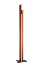 Manhattan Floor Lamp 2 Light 30W LED, 3000K, 4200lm, Touch Dimmer, Rose Gold, 3yrs Warranty ** ITEM IS COLLECTION ONLY **