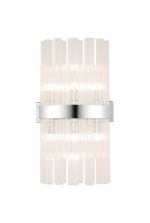 Modus 8 Light G9, Wall Light, Polished Nickel / Clear
