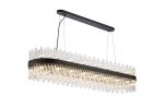 Modus 1.5m 36 Light G9, Pendant Oblong, Satin Black / Clear Item Weight: 33.98kg