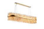 Modus 1.5m 36 Light G9, Pendant Oblong, Brass / Amber Item Weight: 33.98kg