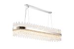 Modus 1.5m 36 Light G9, Pendant Oblong, Polished Nickel / Clear Item Weight: 33.98kg