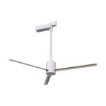 Monkey 3 Circuit Track, Ceiling Fan (No Light) With Built-In 12W DC Motor, White, 5yrs Warranty