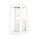 Nevada Wall Lamp, 1 x E27, IP65, Matt White, 2yrs Warranty