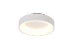 Niseko II Ring Ceiling 38cm 30W LED, 2700K-5000K Tuneable, 2250lm, Remote Control & APP, White, 3yrs Warranty