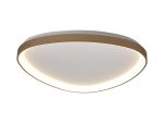 Niseko II Triangular Ceiling 61cm 50W LED, 2700K-5000K Tuneable, 3000lm, Remote Control, Gold, 3yrs Warranty