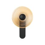 Biento Wall Lamp, 1 x 7W LED, 3000K, 426lm, Satin Black/Amber, 3yrs Warranty