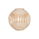 Gualtier 15cm (Top Hole 58mm) Segment Round (A) Amber Glass Shade
