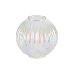 Gualtier 15cm (Top Hole 58mm) Segment Round (A) Light Iridescent Glass Shade
