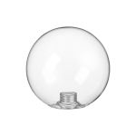 Novo 12cm Smooth Round Glass Shade (A), Clear