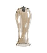 Giuseppe 10x23cm Vase (AJ) Cognac Glass Shade
