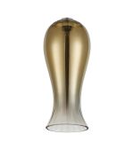 Giuseppe 10x23cm Vase (AJ) Gold Fade Glass Shade