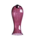 Giuseppe 10x23cm Vase (AJ) Aubergine Glass Shade