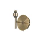 Giuseppe Antique Brass 1 Light G9 Universal Switched Wall Lamp (FRAME ONLY), For A Vast Range Of Glass Shades