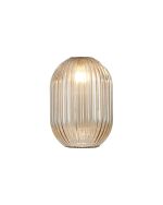 Giuseppe 12x16.5cm Almond Ribbed (T) Champagne Glass Shade