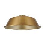 Giuseppe 18x6cm Lampshade With Angled Sides (MC) Gold Bronze/Gold Painted Metal Shade