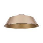 Giuseppe 18x6cm Lampshade With Angled Sides (MC) French Gold/Painted Champagne Gold Metal Shade