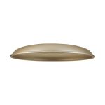 Giuseppe 18x2.8cm Flat Round (MD) Satin Beige Metal Shade
