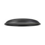 Giuseppe 18x2.8cm Flat Round (MD) Pewter/Light Pewter Painted Metal Shade