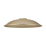 Giuseppe 18x4cm Shallow Dome Round (ME) Satin Beige Metal Shade