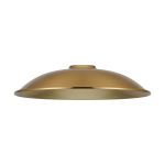 Giuseppe 18x4cm Shallow Dome Round (ME) Gold Bronze/Gold Painted Metal Shade