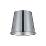 Giuseppe 13.5x11cm Cone (MG) Polished Chrome/Silver Painted Metal Shade
