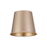 Giuseppe 13.5x11cm Cone (MG) French Gold/Painted Champagne Gold Metal Shade