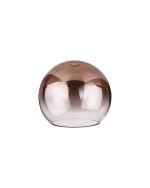 Giuseppe 15cm Open Mouth Glass Shade (AG), Copper Fade/Clear