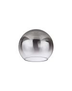 Giuseppe 15cm Open Mouth Glass Shade (AG), Smoke Fade/Clear