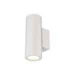 Pere Wall Light, 2 Light GU10, White, IP65, 2yr Warranty
