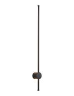Madrona 97cm Wall Lamp, 20W LED, 3000K, 2000lm, IP54, Black, 3yrs Warranty