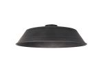 Briciole Round 35cm Lampshade With Angled Sides, Aged Pewter