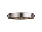 Briciole 120mm Collar Ring c/w 3 Screws, Chrome