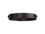 Briciole 120mm Collar Ring c/w 3 Screws, Black