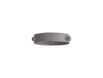 Briciole 70mm Collar Ring c/w 3 Screws, Warm Grey