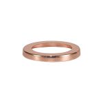 Briciole 60 x 7mm Metal Collar/Washer For Glass Shades Rose Gold